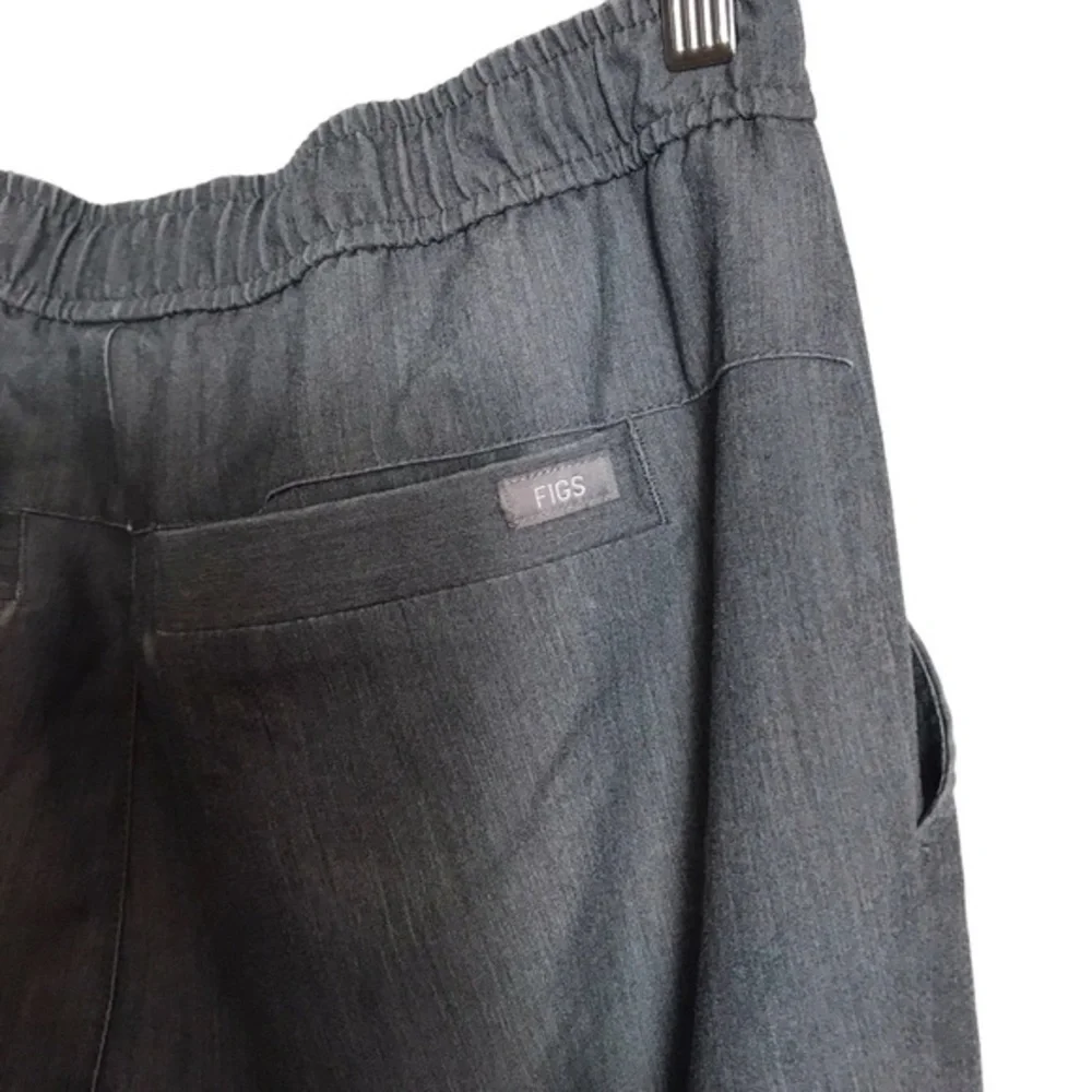FIGS Small Mens Tansen Jogger Scrub Pants in‎ Graphite Gray Medical Hospital